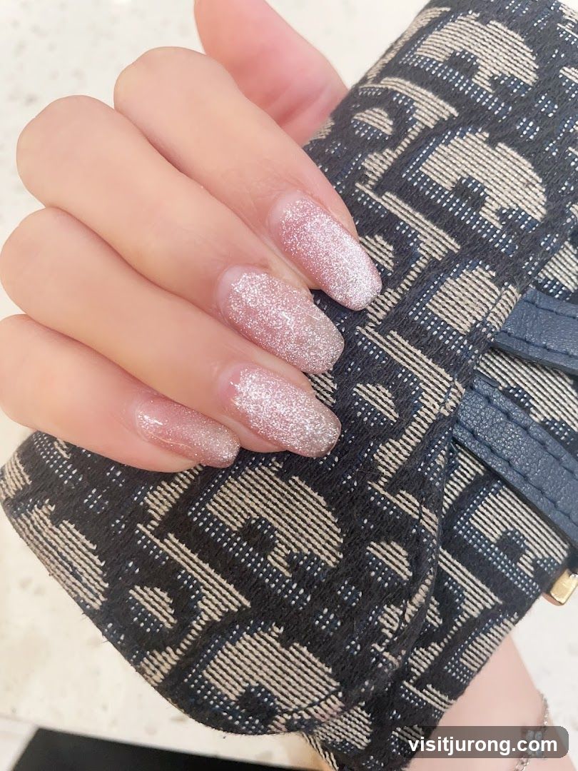 Sparkling Nails and Designer Accessory