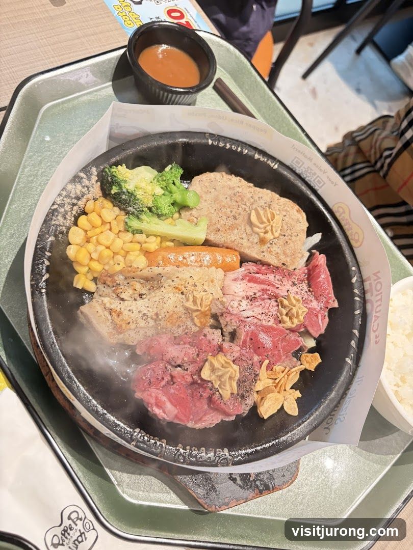 Sizzling Steak Platter