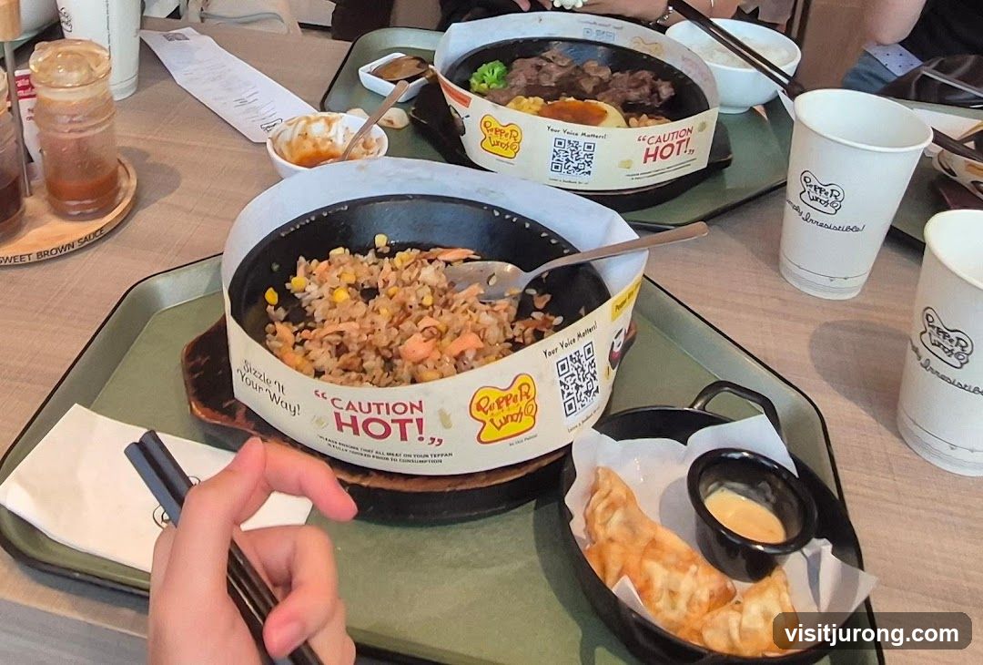 Sizzling Steaks and Fried Rice