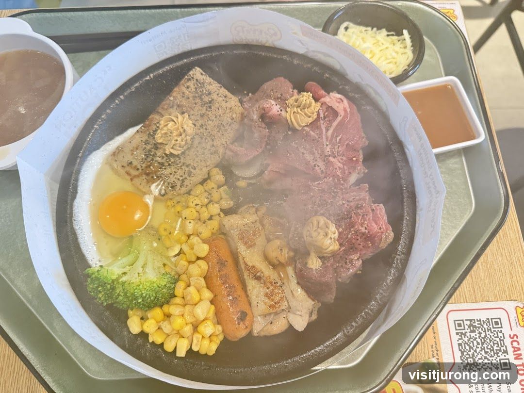 Sizzling Steak Platter