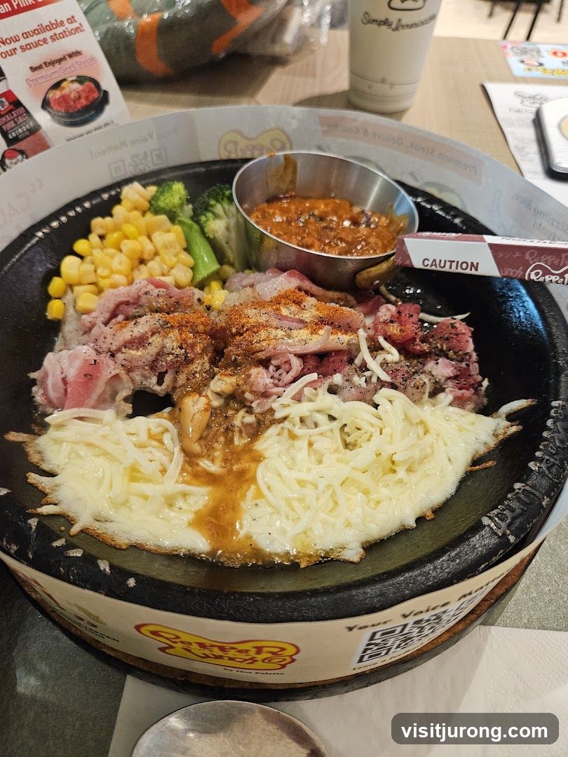 Sizzling Steak Dish