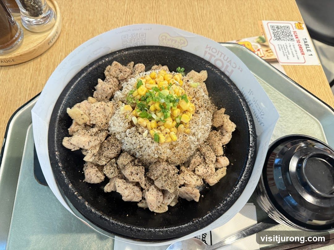 Sizzling Chicken and Rice