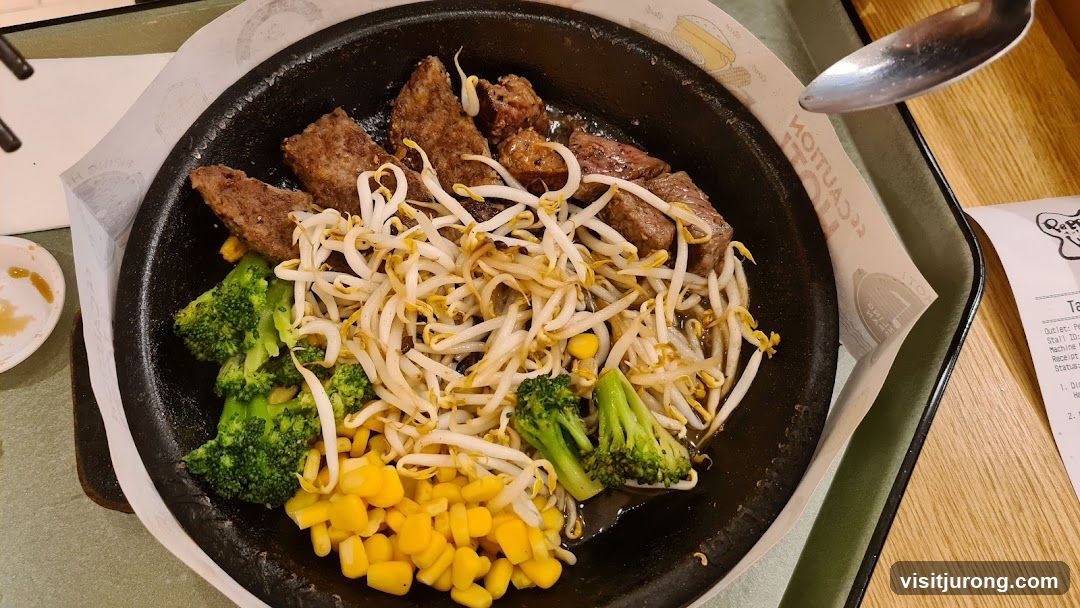 Sizzling Steak with Vegetables