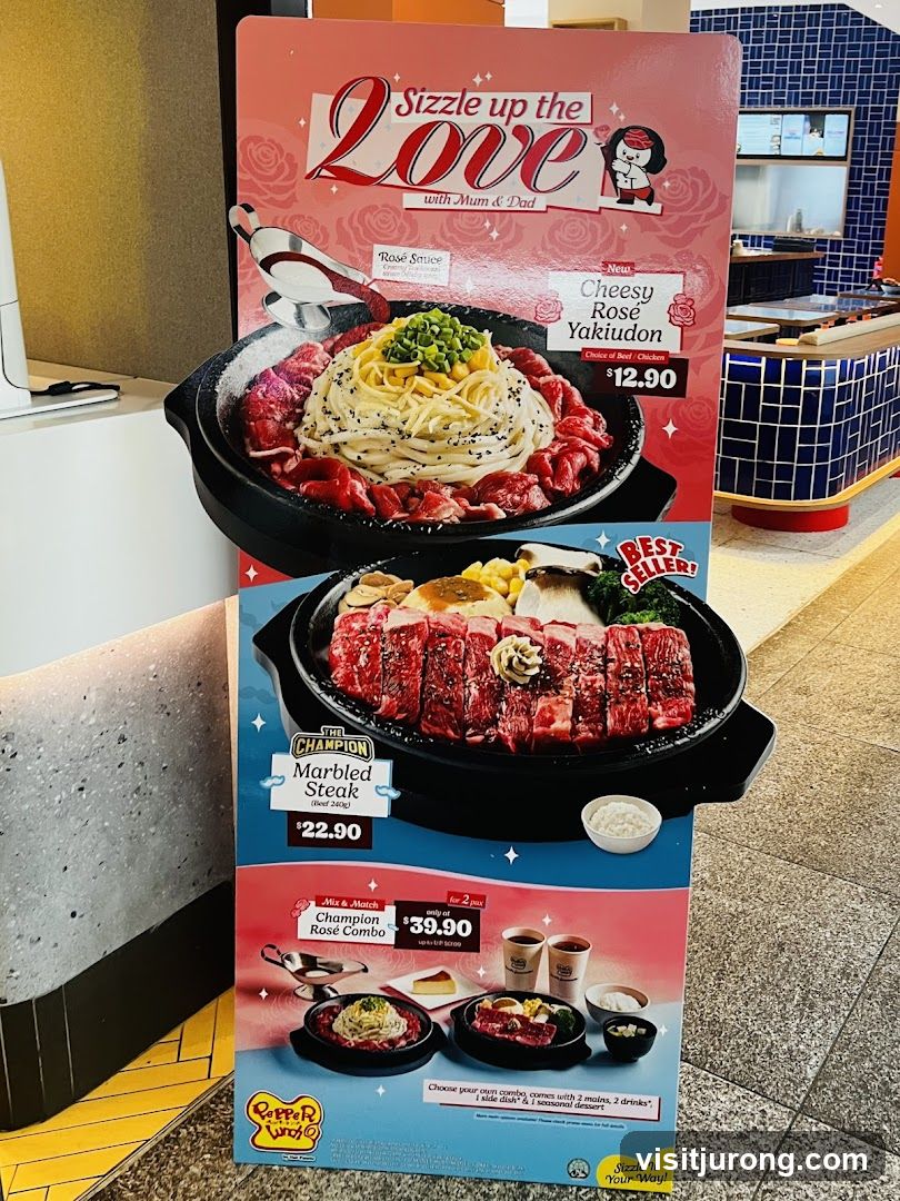 Pepper Lunch Sizzle Up the Love Promotion