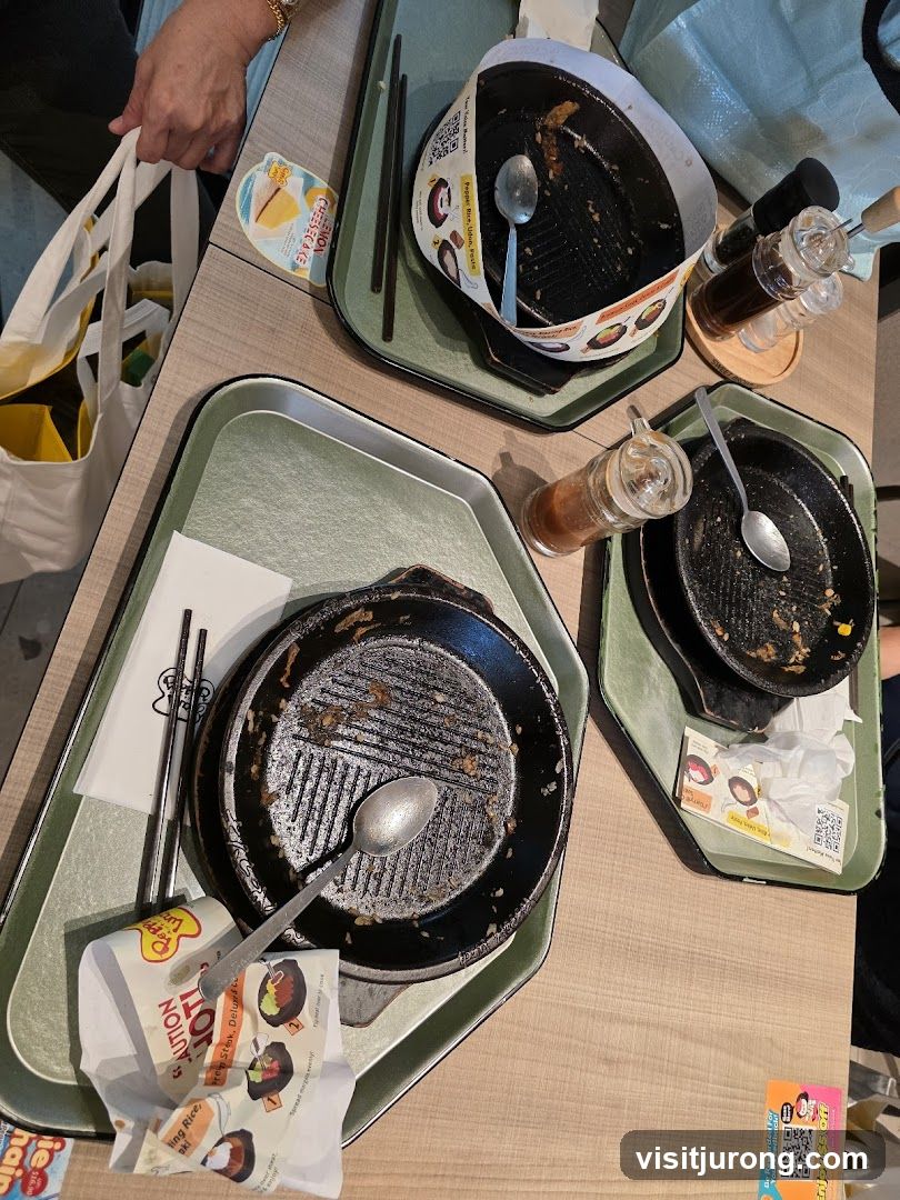 Dirty Grills and Condiments