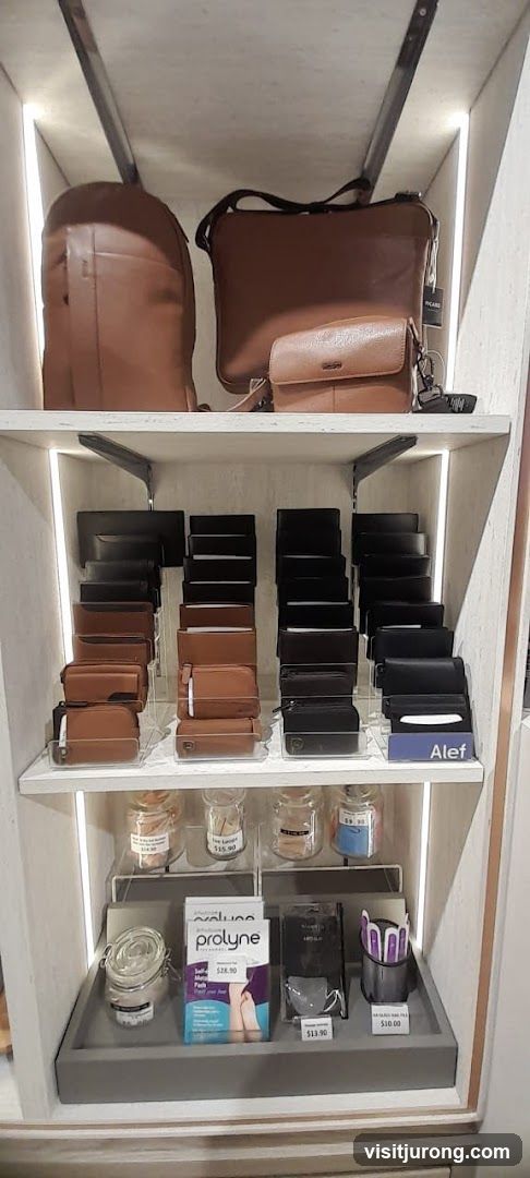 Leather Goods Display