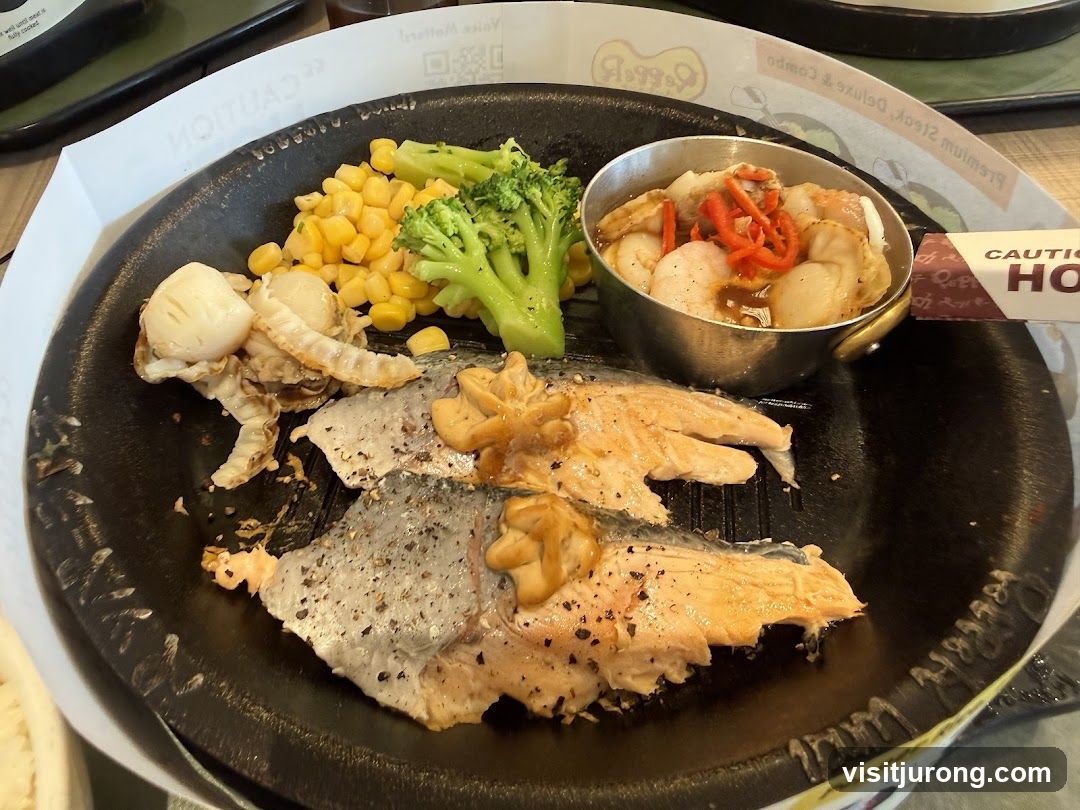 Salmon and Seafood Platter