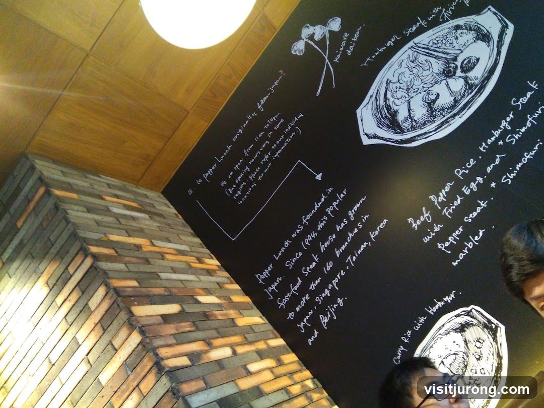 Chalkboard Menu and Information