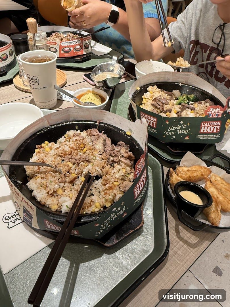 Sizzling Rice Dishes