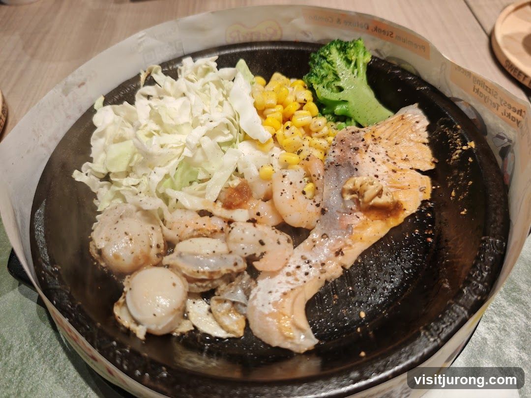 Seafood Sizzling Plate