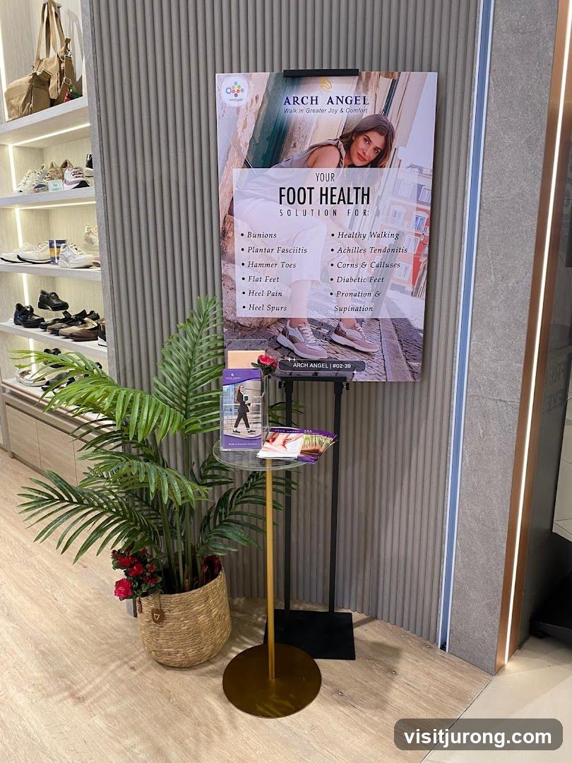 Arch Angel Foot Health Display