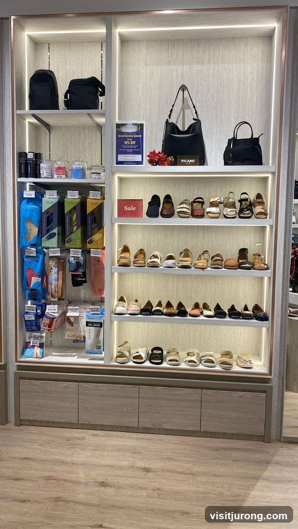 Shoe and Bag Store Display