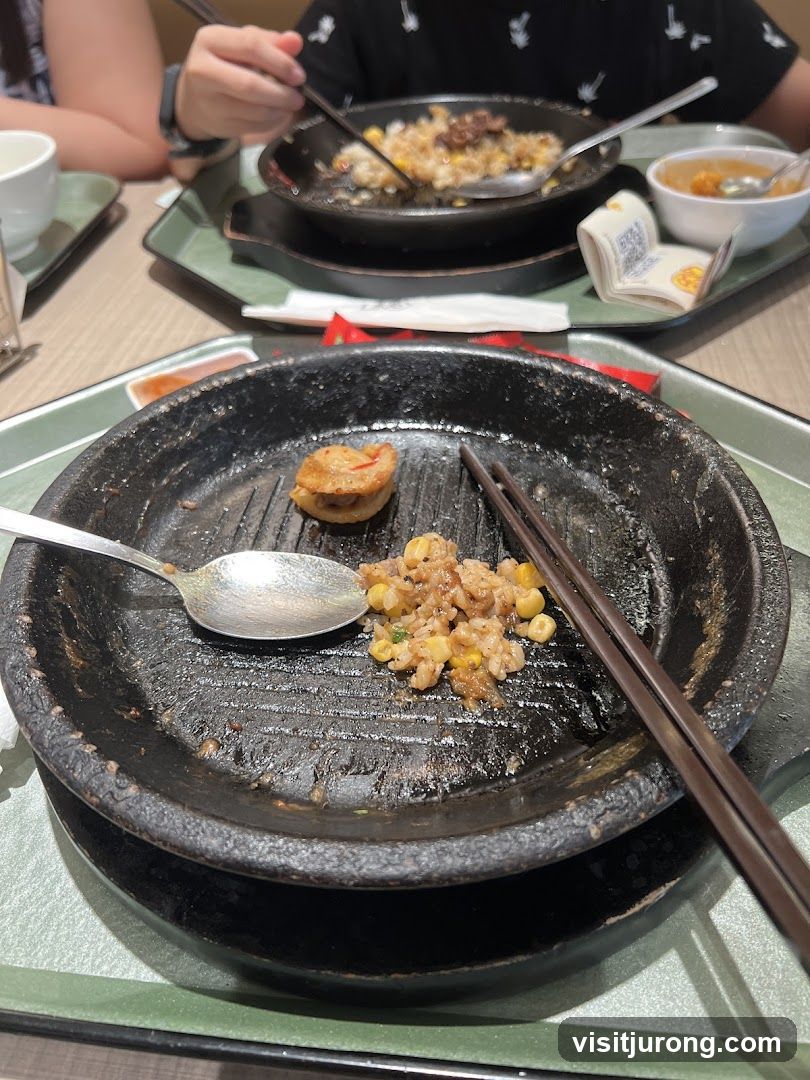 Partially Eaten Meal