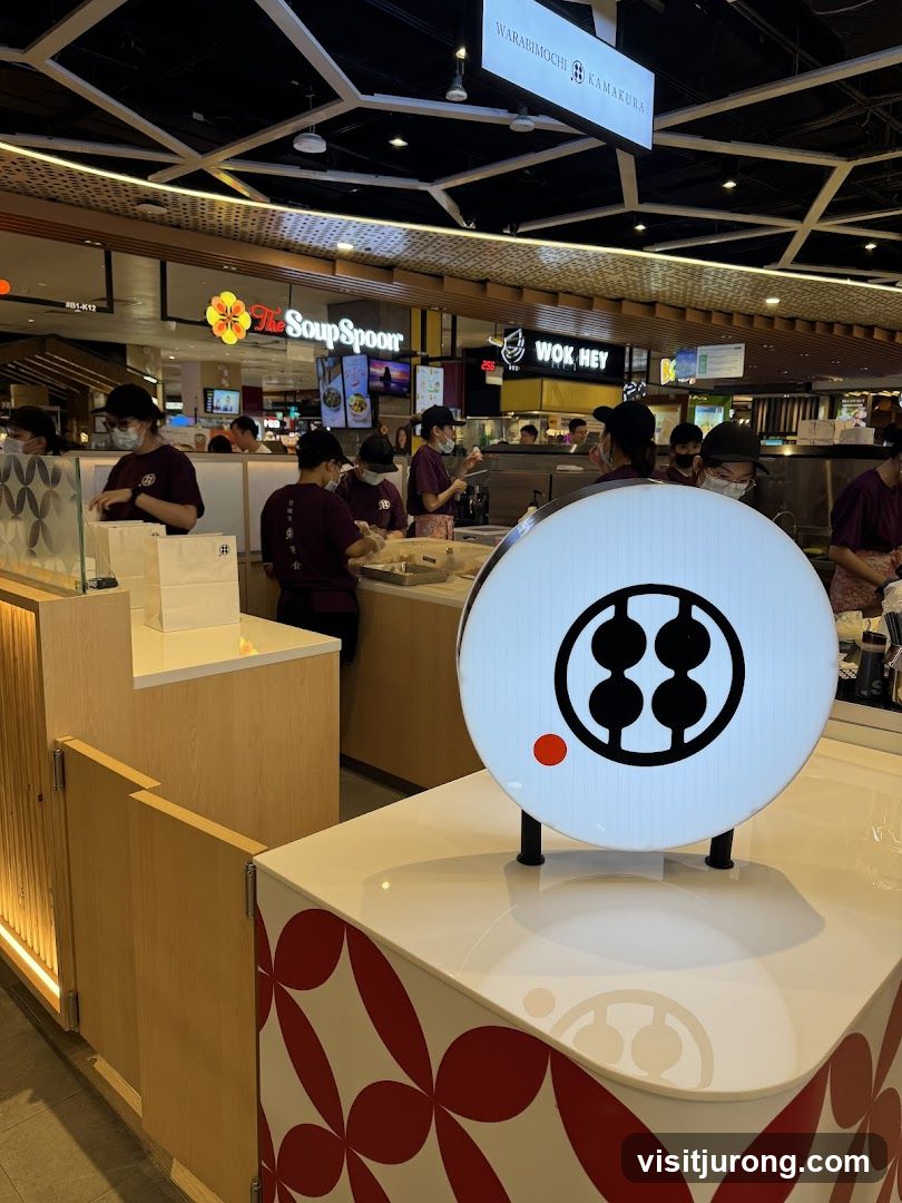 Food court stalls