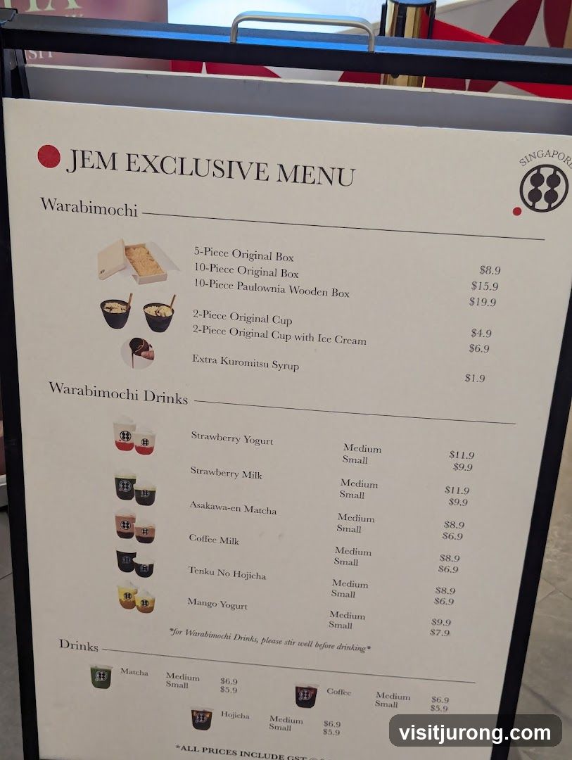 JEM EXCLUSIVE MENU