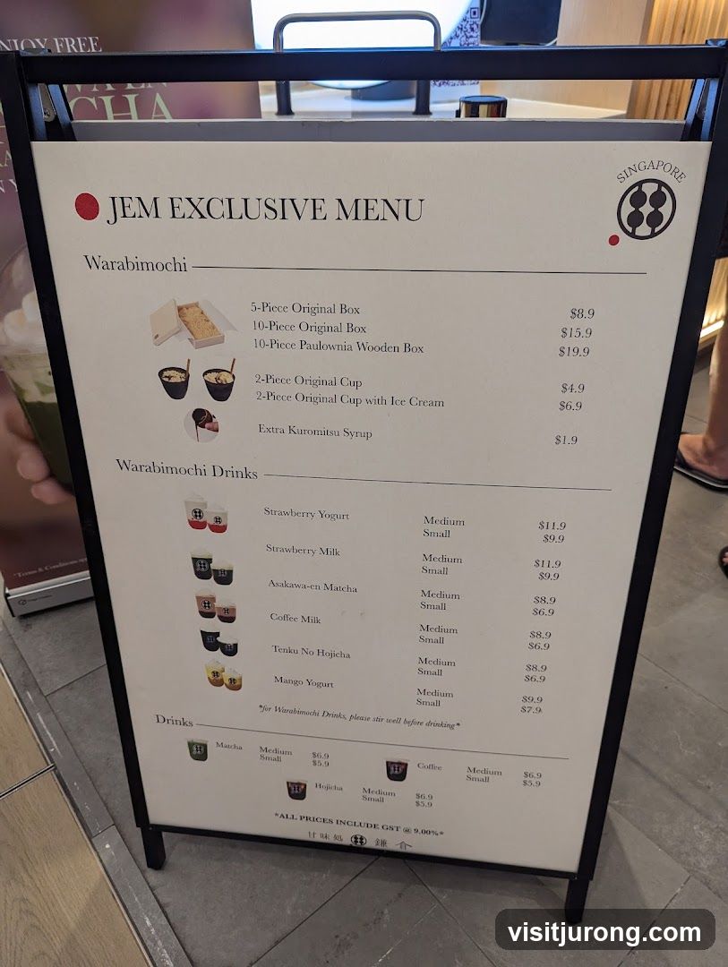 JEM EXCLUSIVE MENU