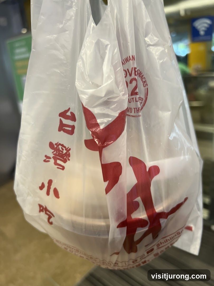 Plastic Bag with Food