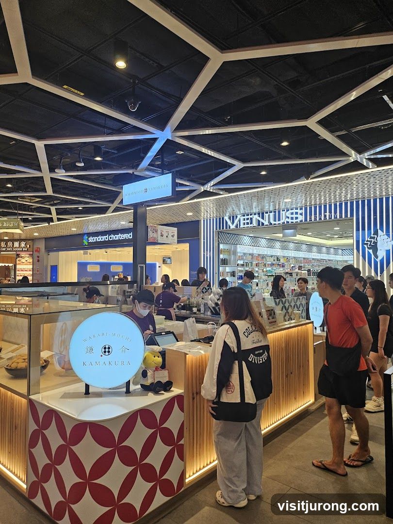 Dessert Stall in a Mall
