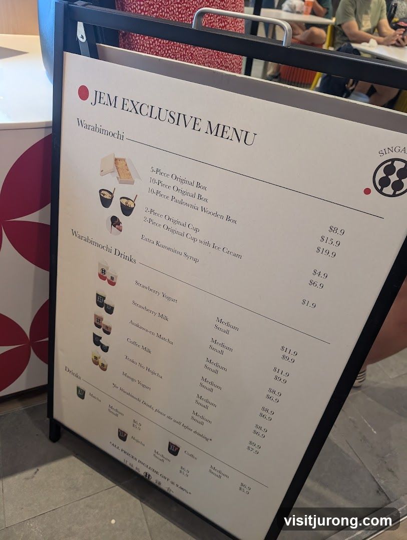 JEM EXCLUSIVE MENU