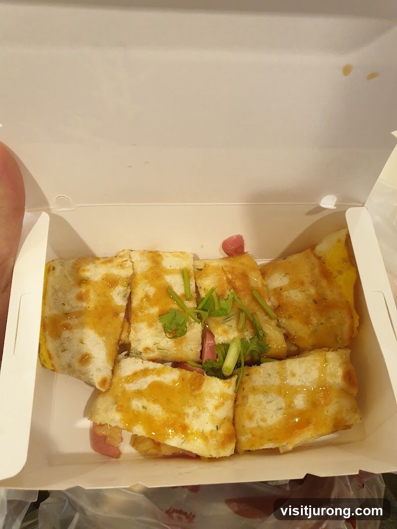 Food in a Takeout Box