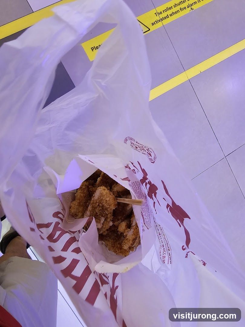 Fried Chicken in a Bag