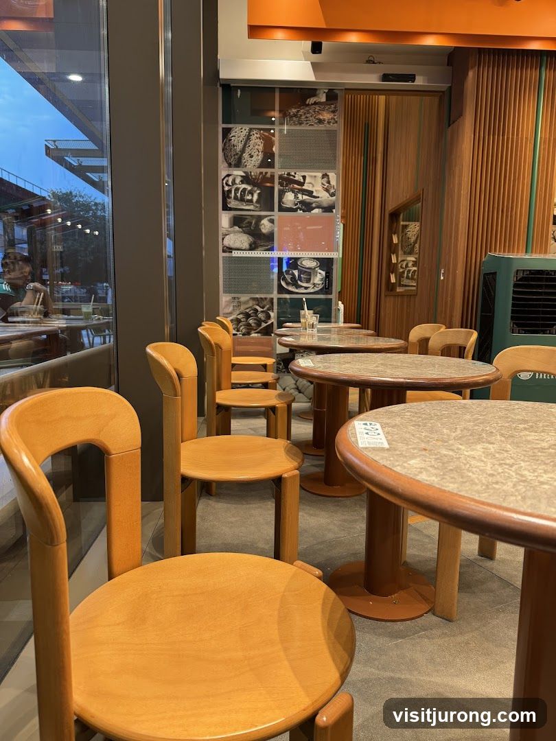 Bakery Interior with Seating