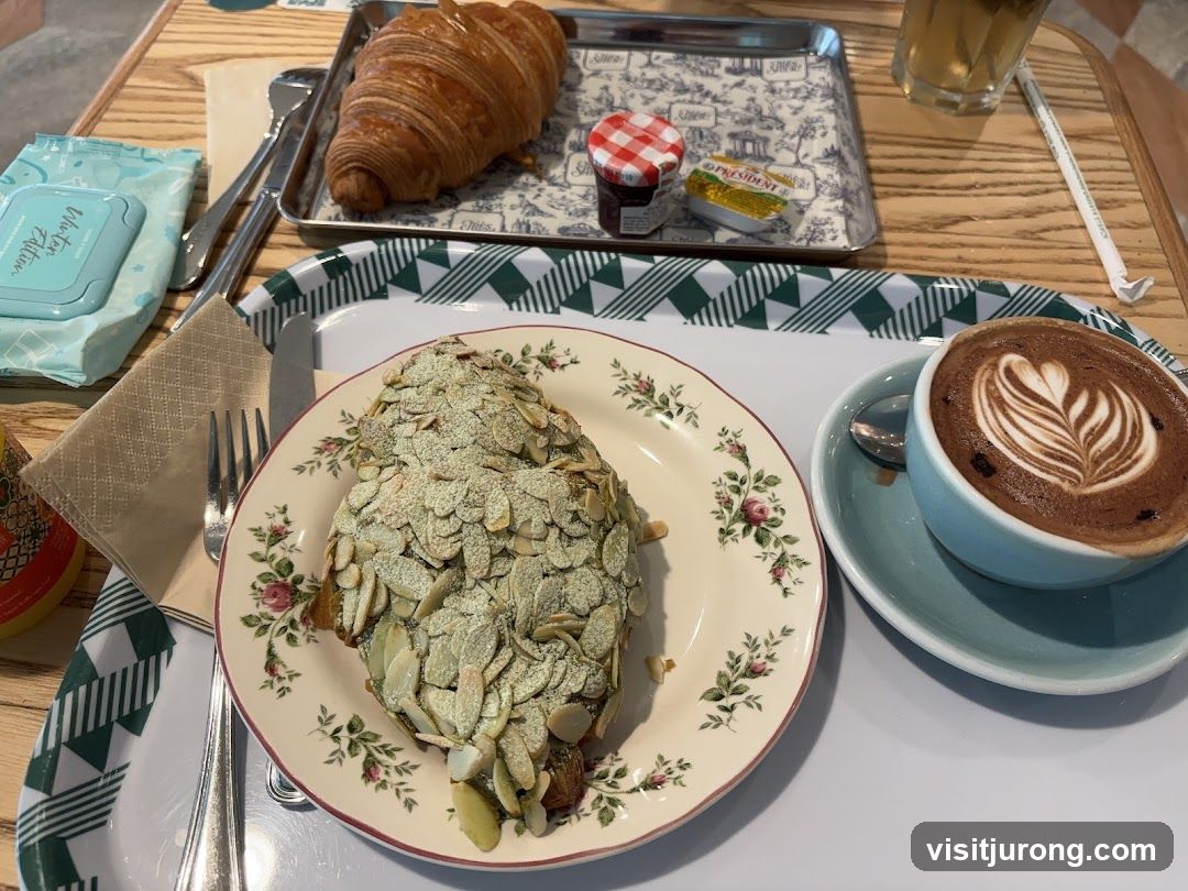 Croissant and Coffee