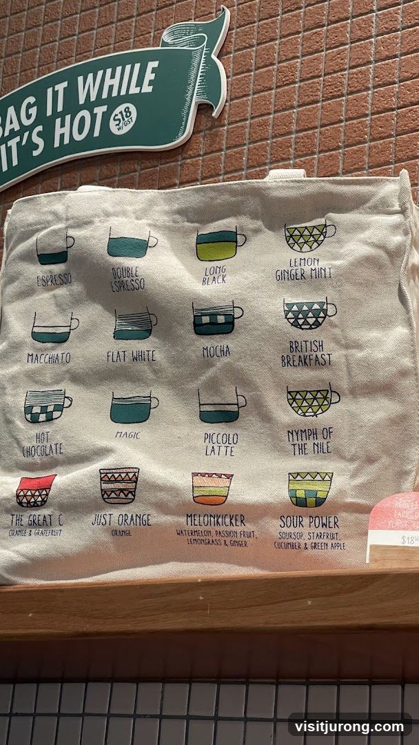 Beverage and Juice Menu Bag