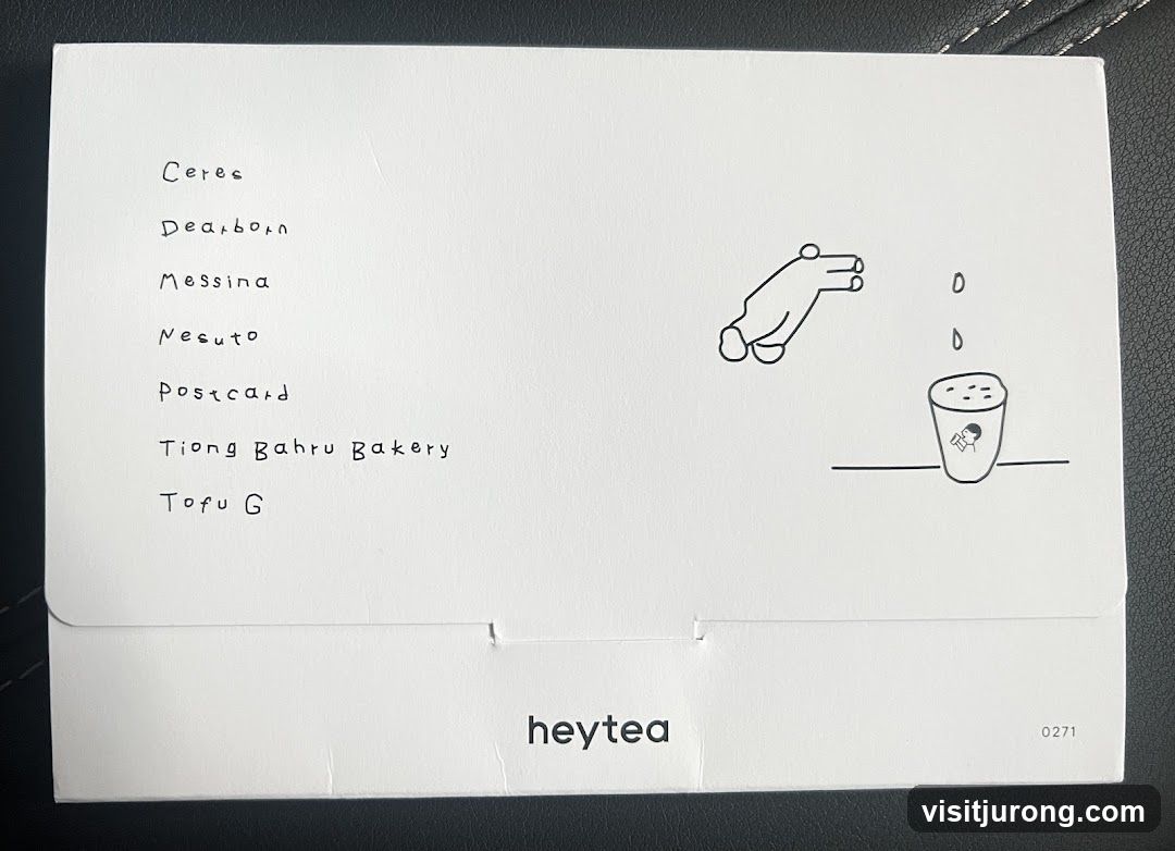 Heytea Postcard