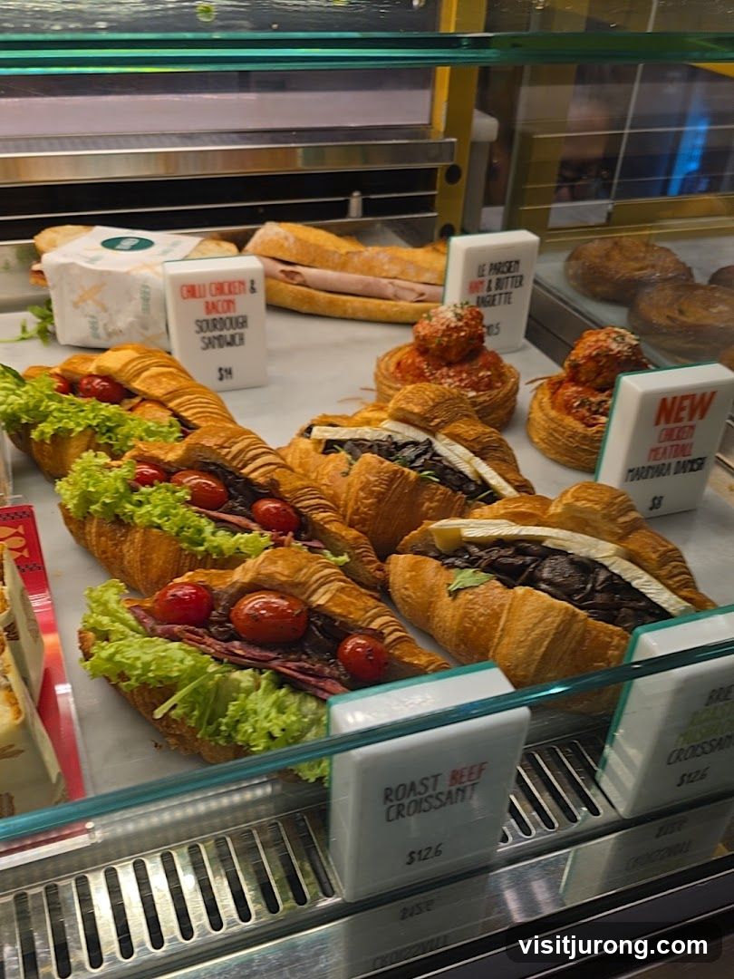 Croissants and Sandwiches