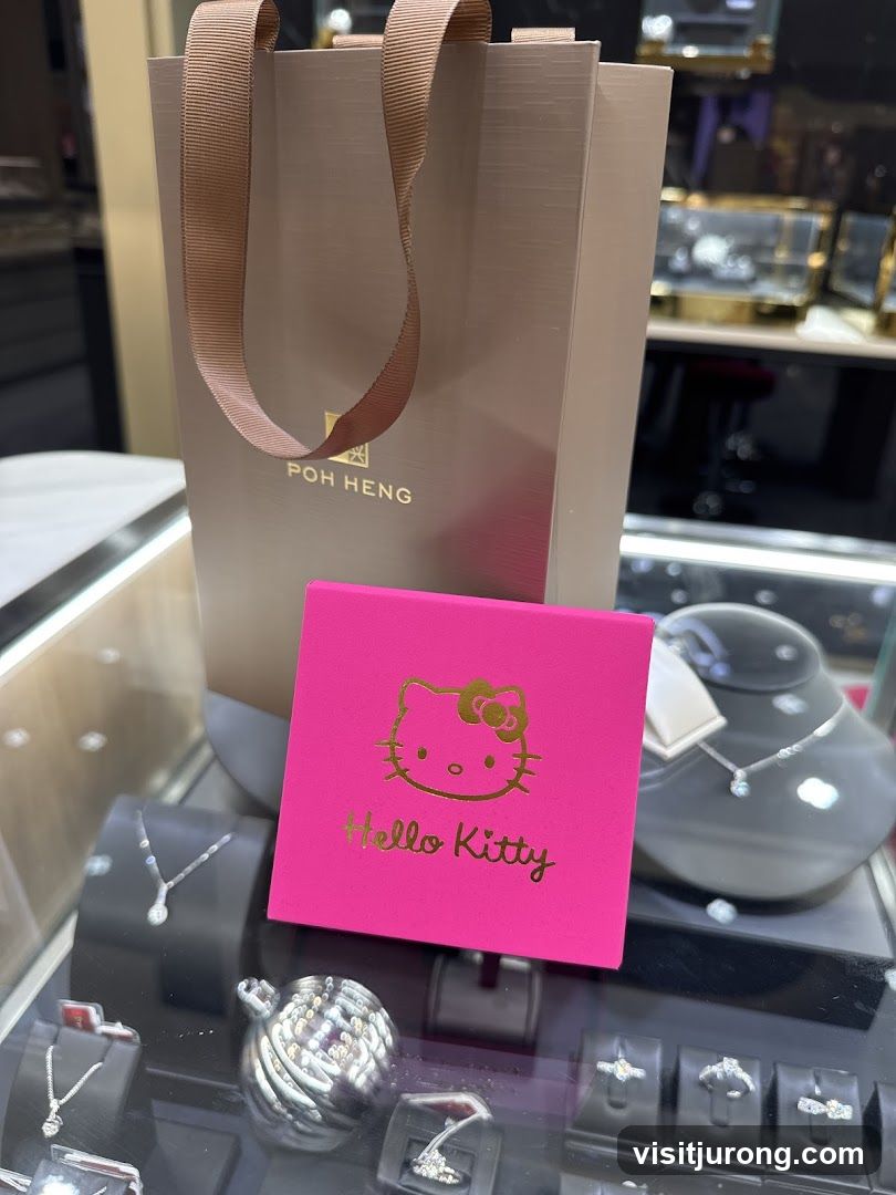 Jewelry Display with Hello Kitty Box