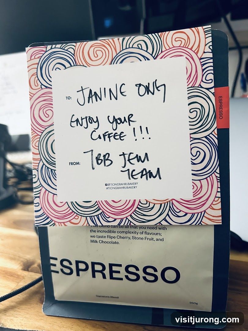 Coffee Bag with Note