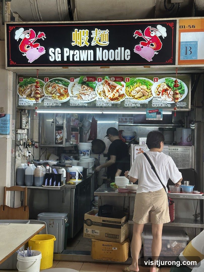 SG Prawn Noodle