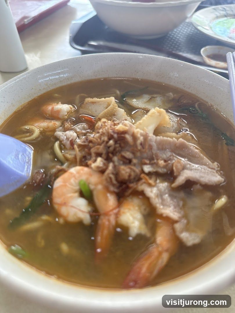 Noodle Soup with Shrimp and Pork