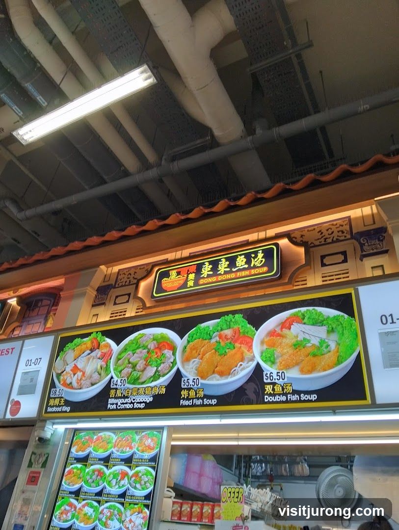 Dong Dong Fish Soup Menu