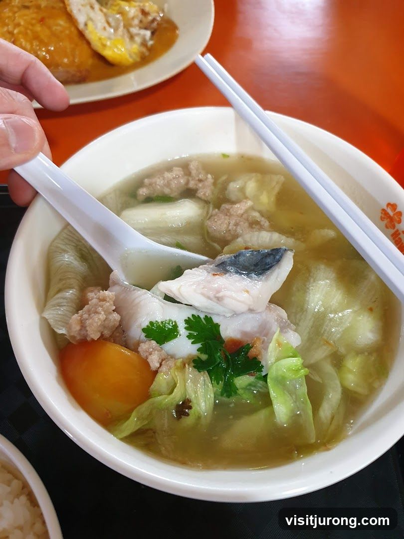 Fish Soup with Minced Pork