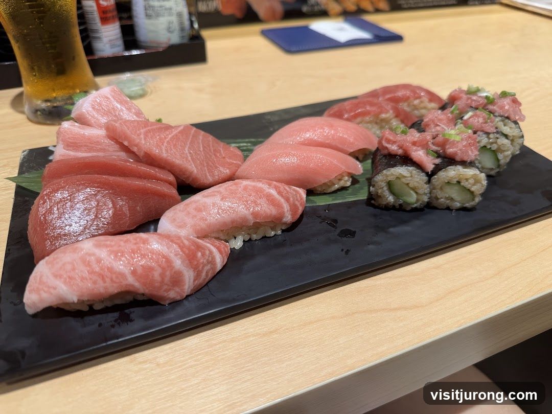 Tuna Sushi and Sashimi Platter