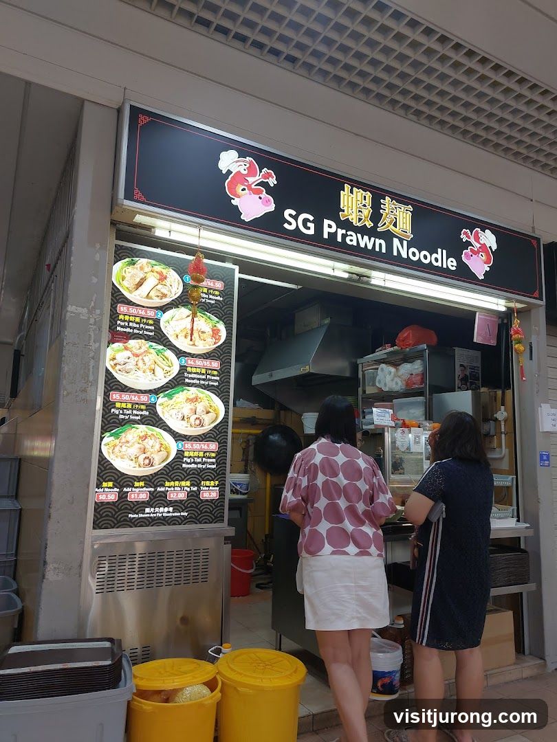 SG Prawn Noodle