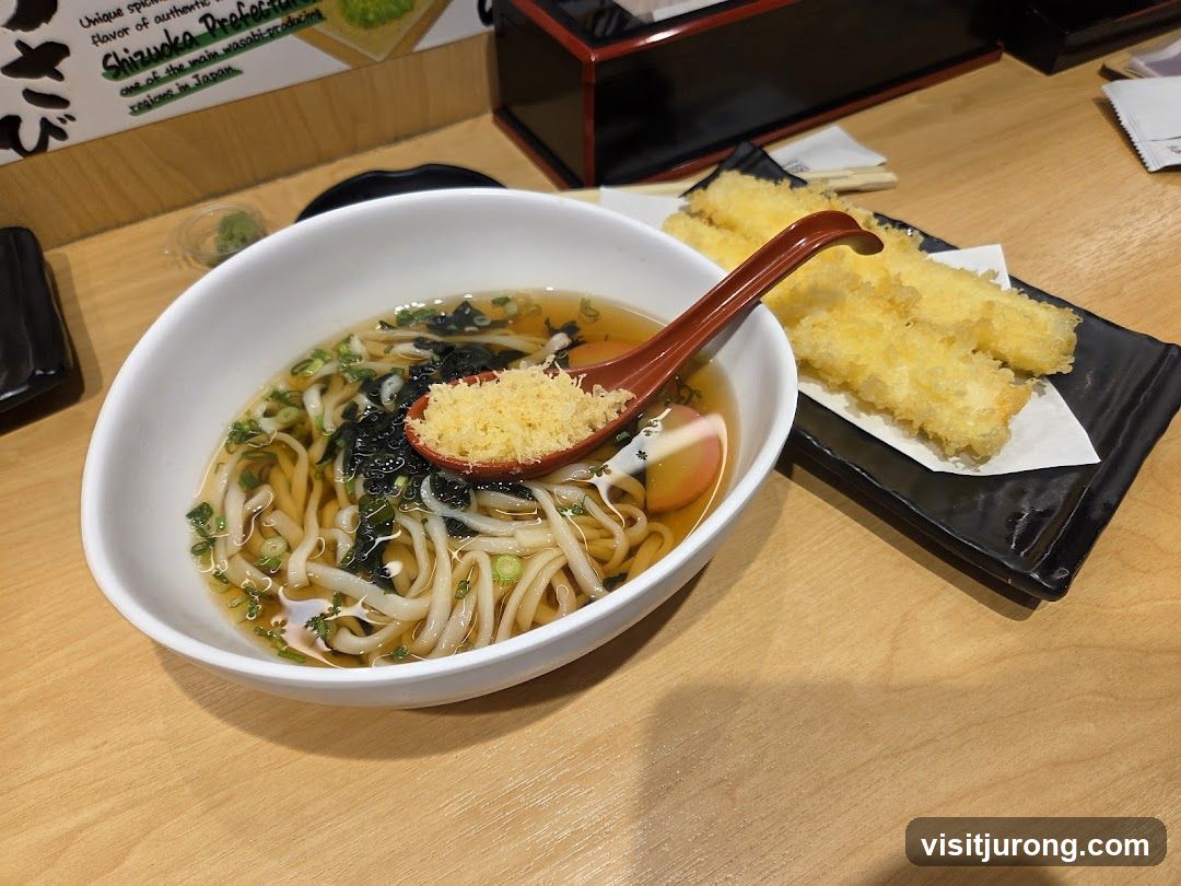 Udon Soup with Tempura