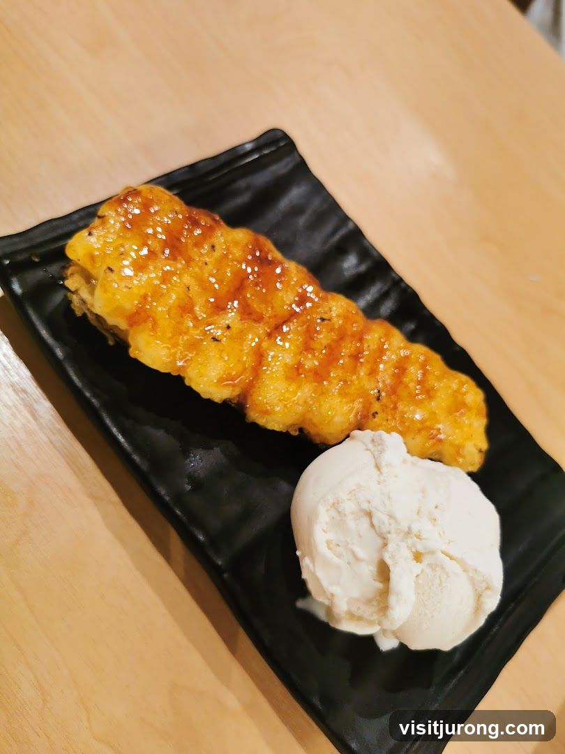 Dessert with Ice Cream