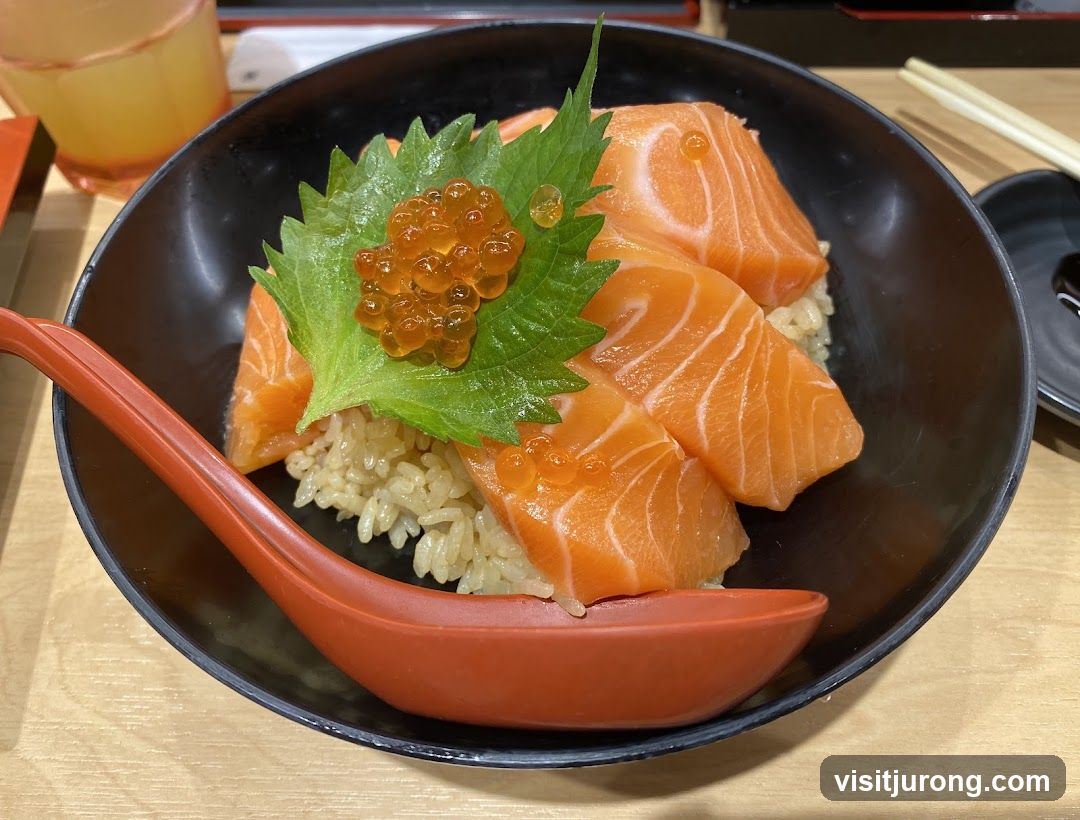 Salmon Donburi
