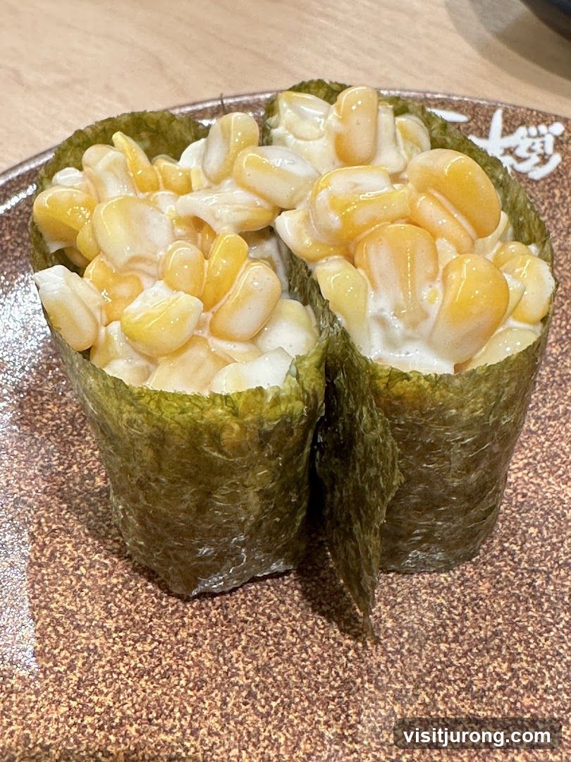 Corn Sushi Rolls
