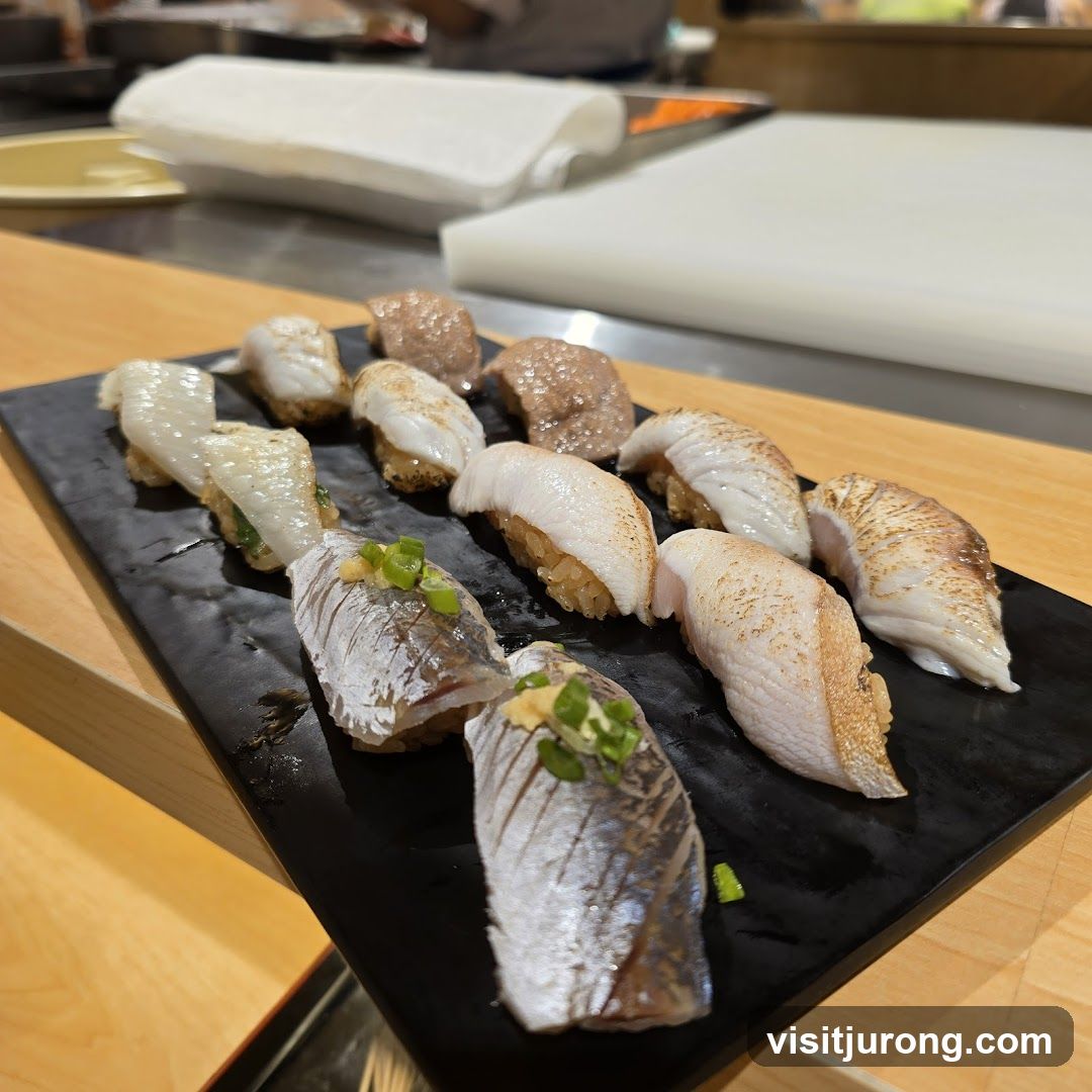 Assortment of Sushi