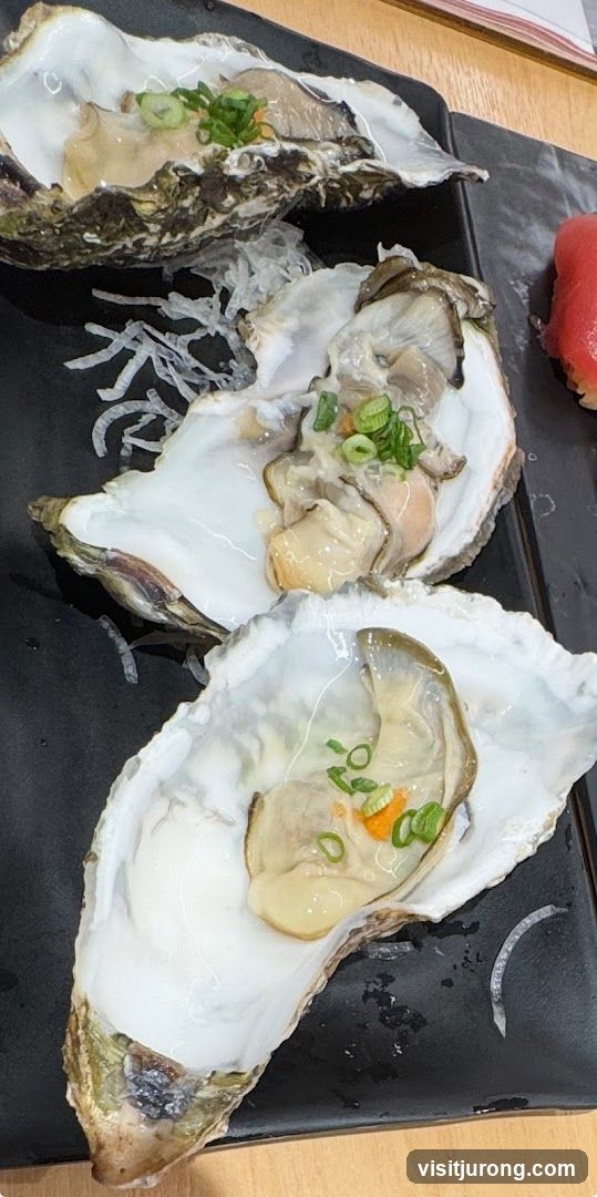 Oysters on a Plate