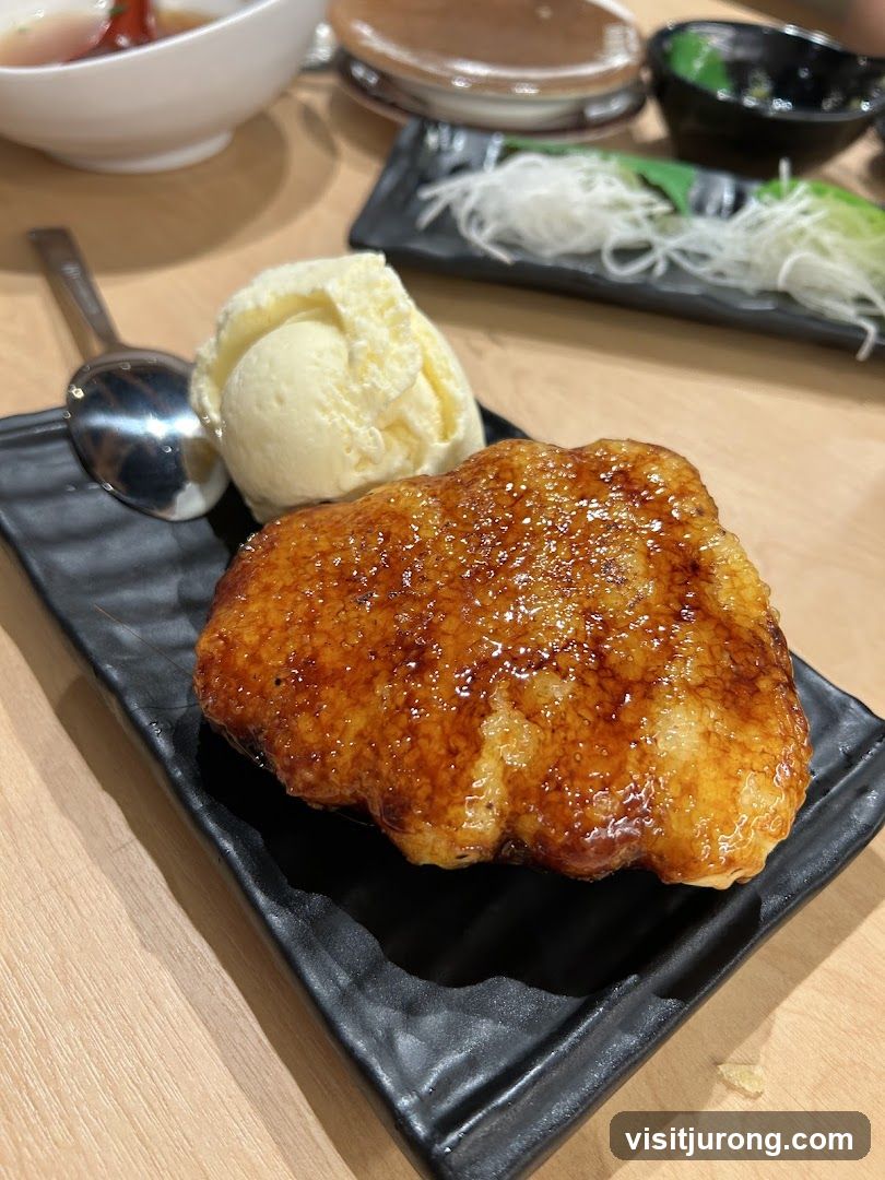 Dessert with Ice Cream