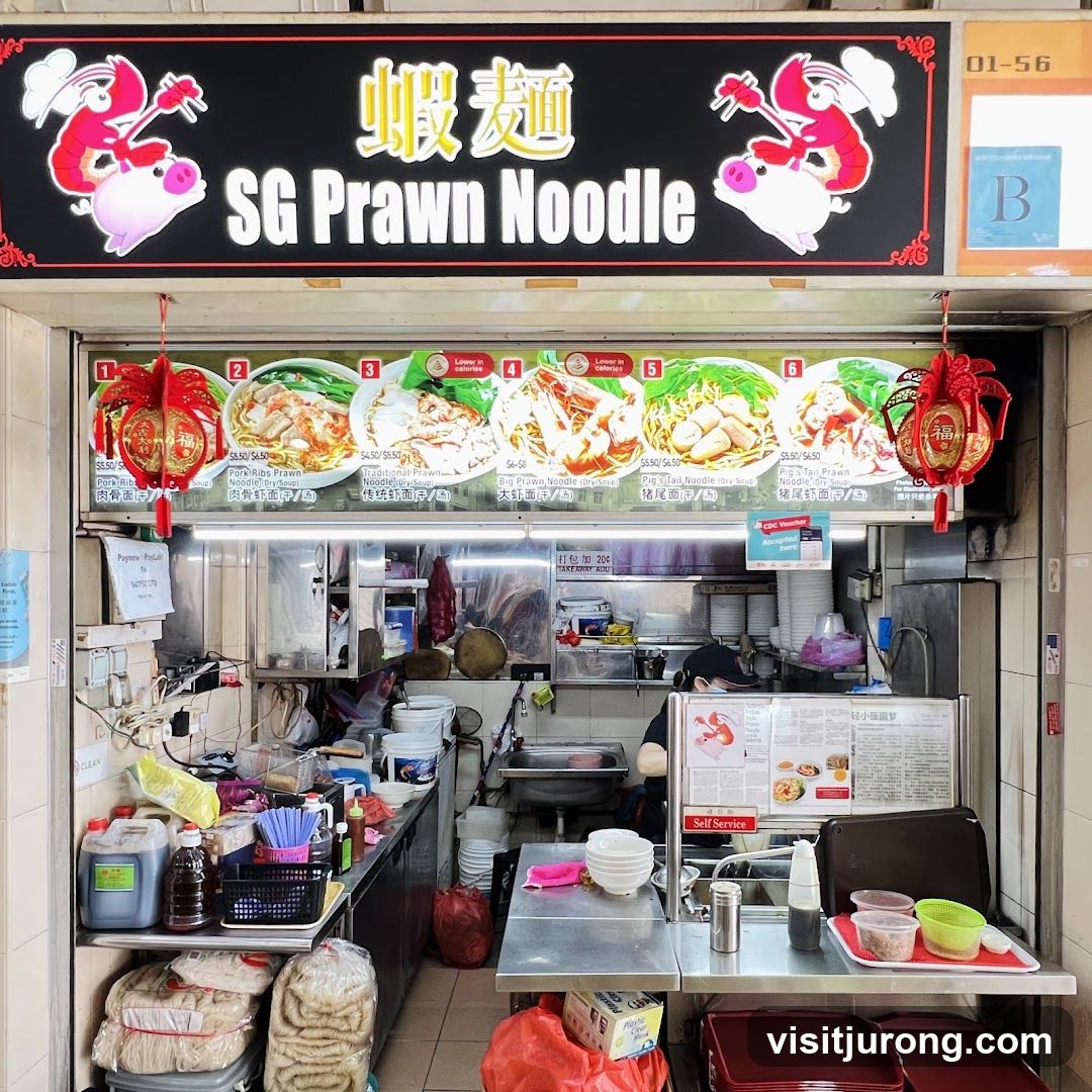 SG Prawn Noodle