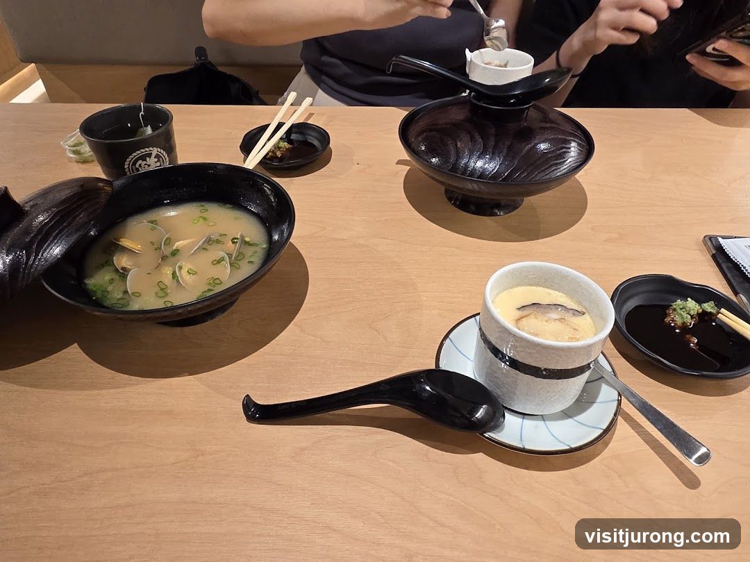 Table Setting with Japanese Dishes