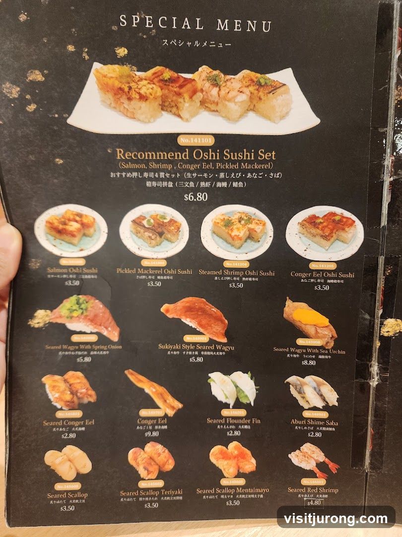 SPECIAL MENU