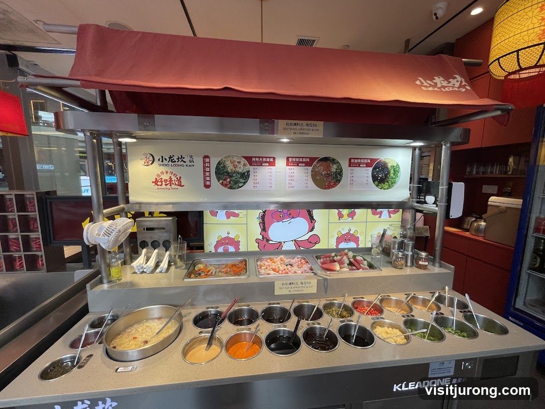 Self-Serve Appetizer and Dip Station