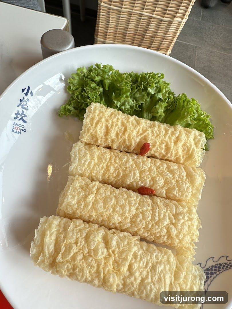 Fried Tofu Skin Rolls